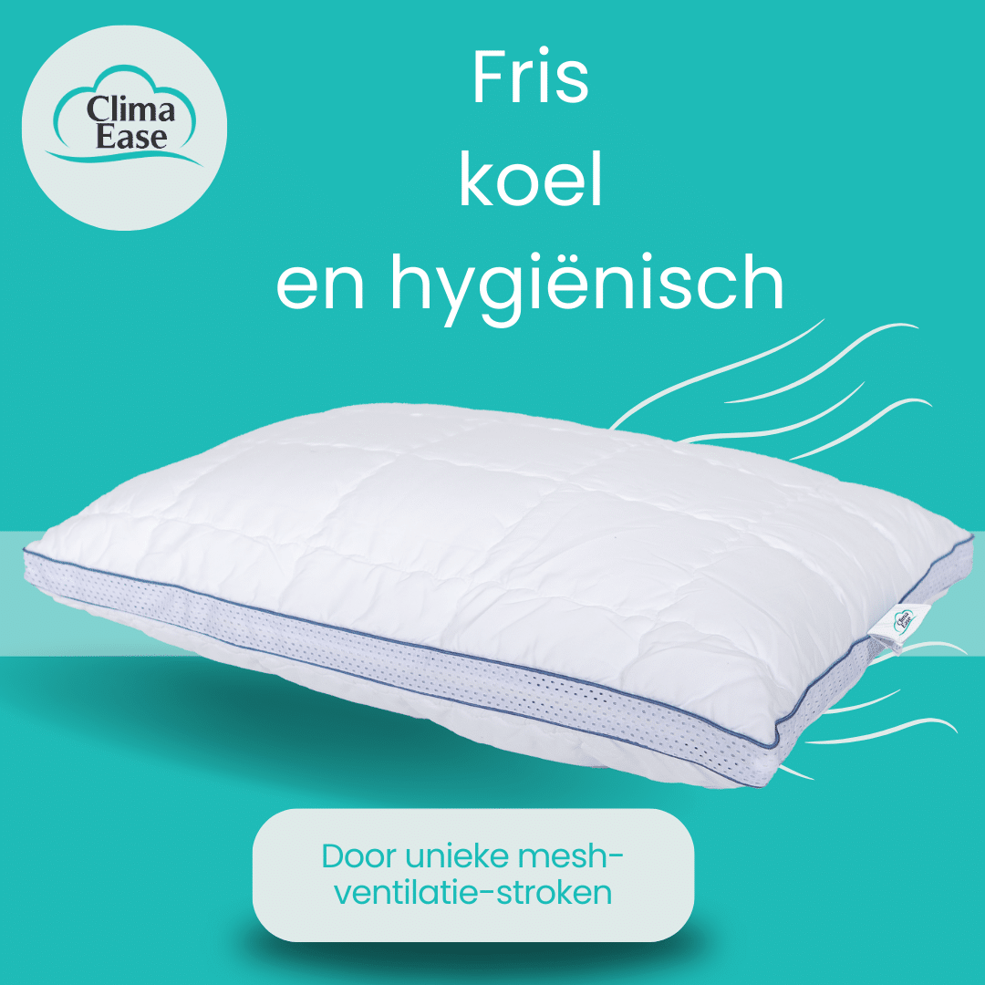 ClimaEase Air – Hoofdkussen 60x70 cm. – Microdons vulling – Navulbaar