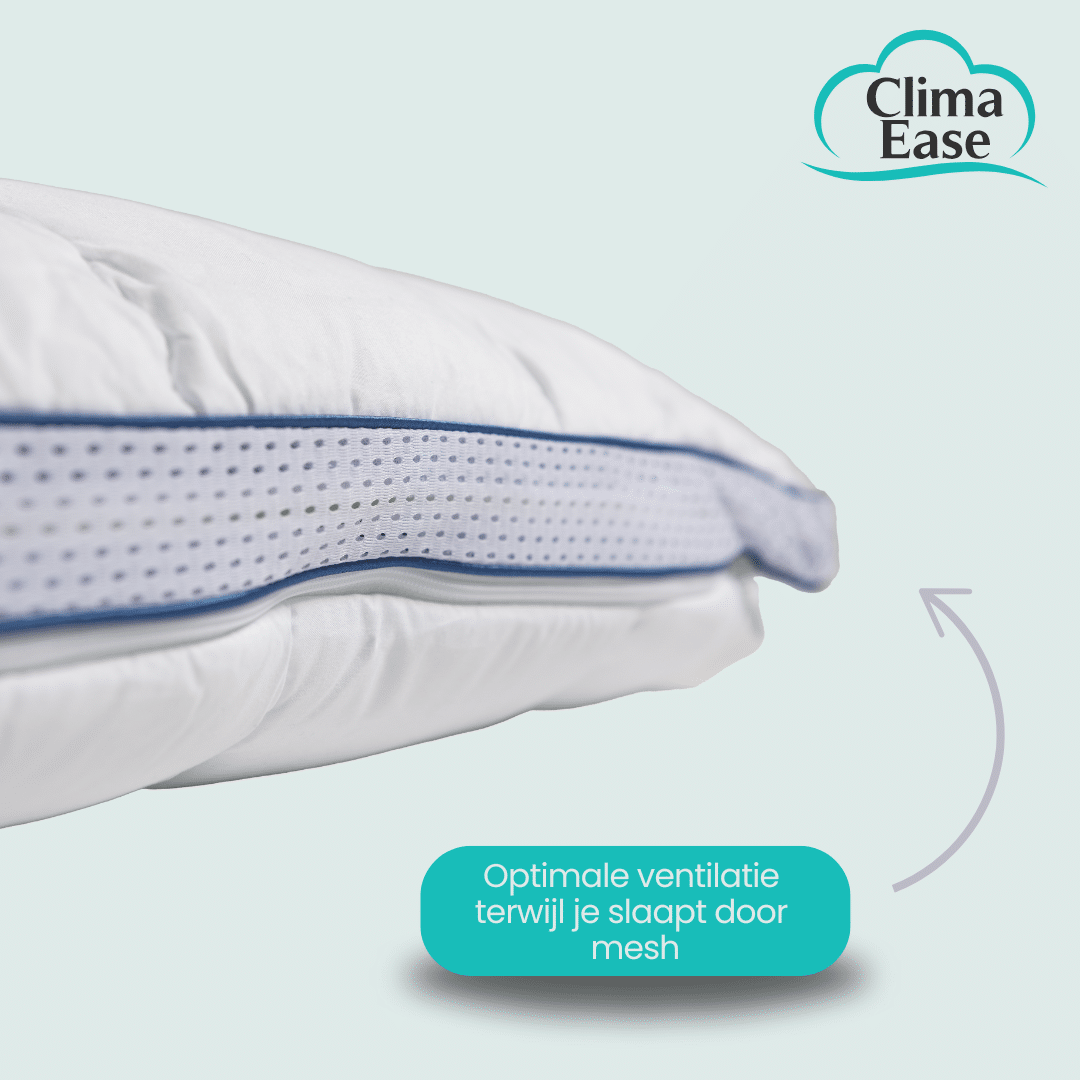 ClimaEase Air – Hoofdkussen 60x70 cm. – Microdons vulling – Navulbaar