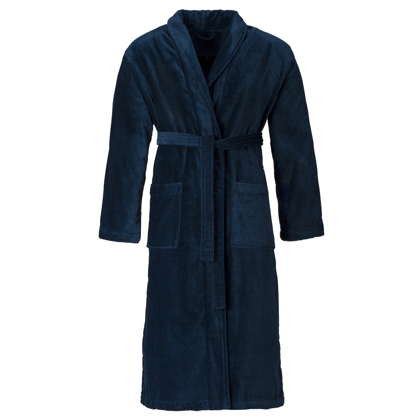 Vossen Feeling-L – Unisex badjas – 100% Katoen Web-Velours – zacht & Licht – Met Sjaalkraag & AIR-Pillow Frottier