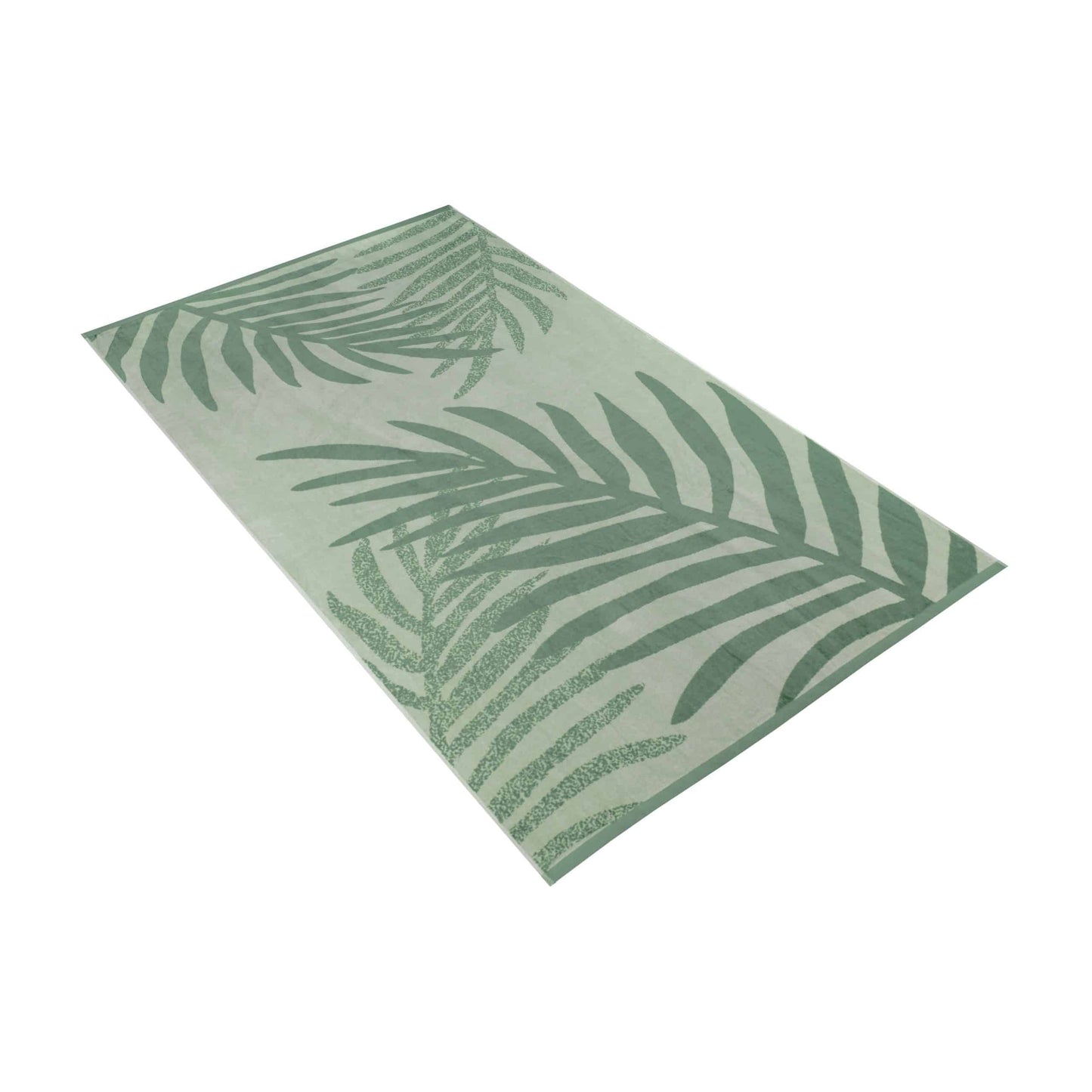 palm paradise strandlaken eucalyptus Vossen – 100x180 cm – 100% katoen