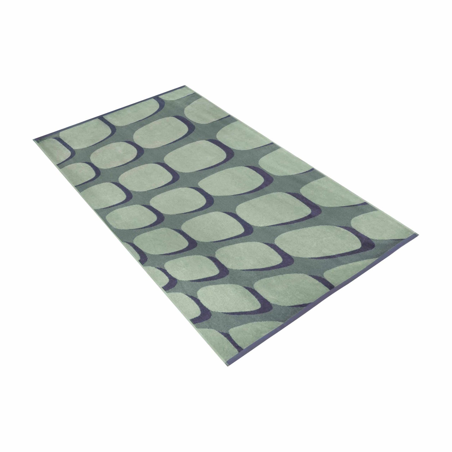 shadow play strandlaken soft green Vossen – 100x180 cm – 100% katoen
