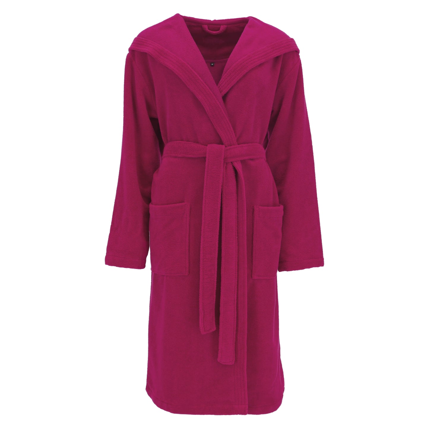 Vossen Lynn badjas – Unisex - 120 cm – zachte Katoen-microfiber mix – Met capuchon & zakken – Vegan & Oeko-Tex