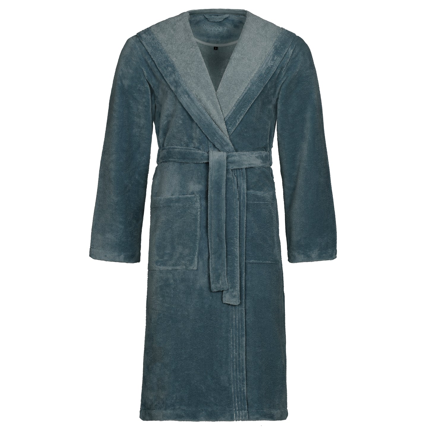 Vossen Lynn badjas – Unisex - 120 cm – zachte Katoen-microfiber mix – Met capuchon & zakken – Vegan & Oeko-Tex