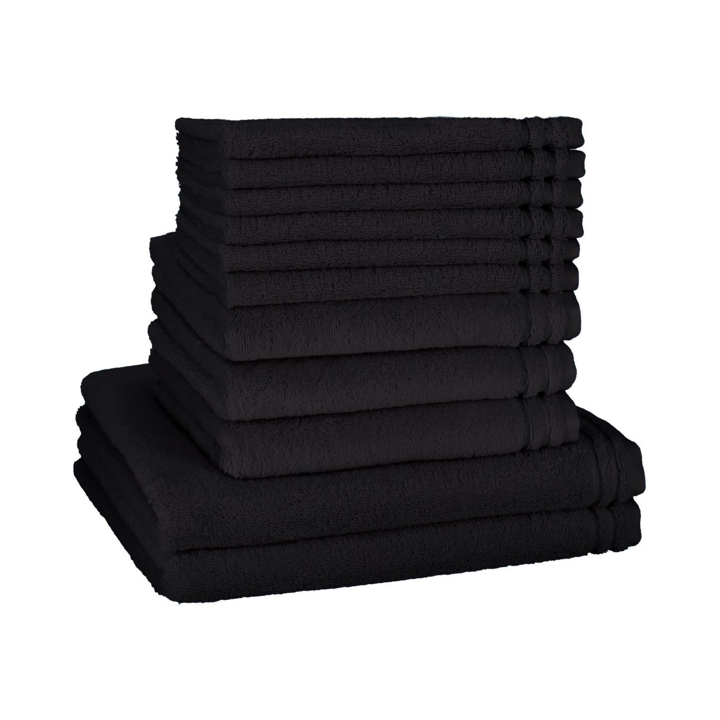 Vossen badgoed set Calypso "duo Kit" bestaande uit 2 royale douchelakens, 3 handdoeken en 6 gastendoekjes