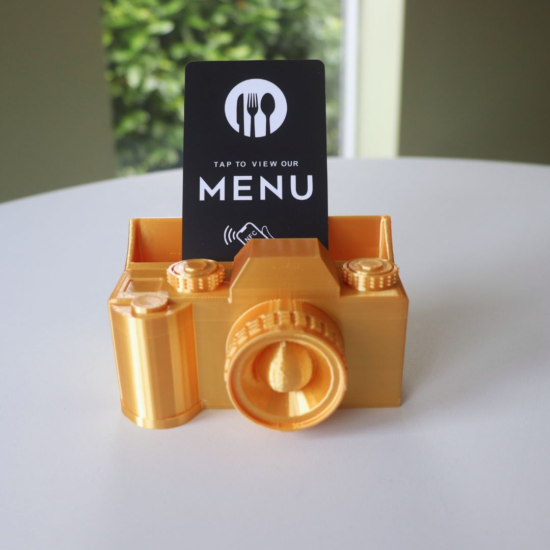 Tik 'm aan Mini Display – Camera Editie + gratis Google review pas