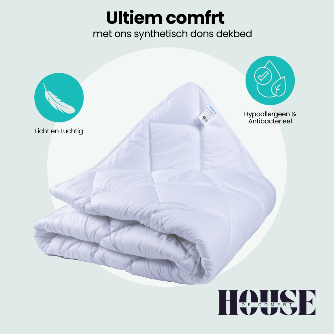 House of Comfrt Dekbed – Donsgevoel met slim gemak