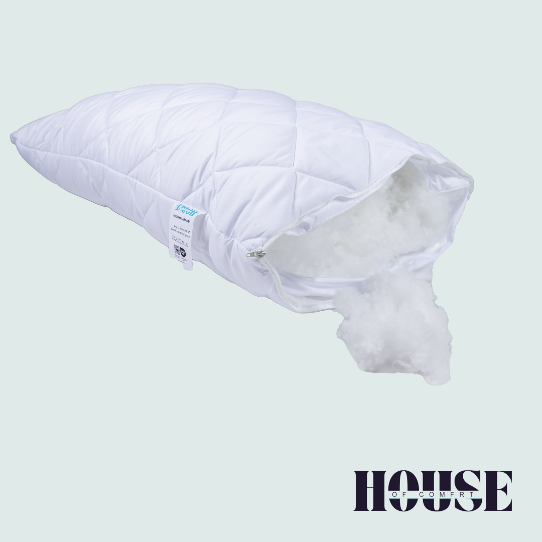 House of comfrt kussen met Tencel, 60x70 cm., verstelbaar voor jouw perfecte nacht, slaap zoals jij dat wil
