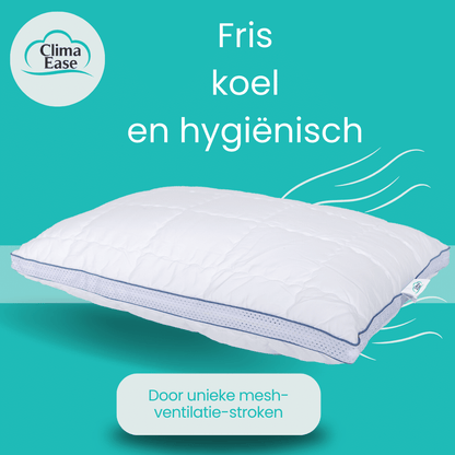 ClimaEase Air – Hoofdkussen 60x70 cm. – Microdons vulling – Navulbaar
