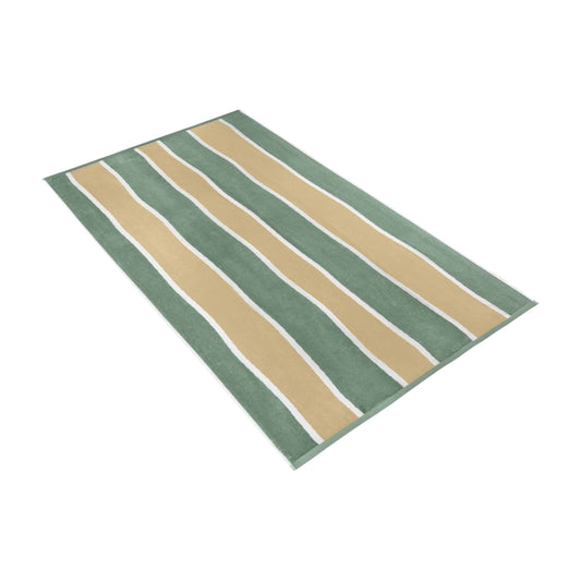 ocean glow strandlaken evergreen Vossen  – 100x180 cm – 100% katoen