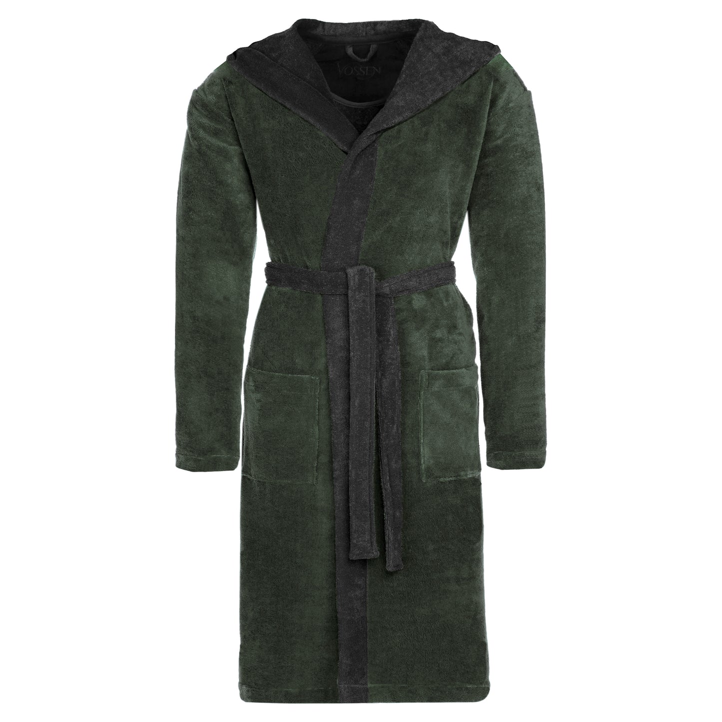 Badjas voor zowel dames als heren Poppy anthrazit