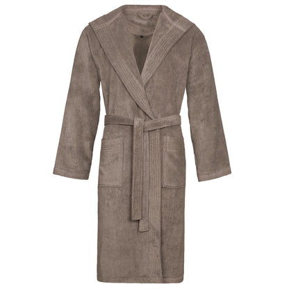 Vossen Vegan Life – Unisex badjas – 100% Vegan Katoen – Met capuchon – Extra zacht &amp; absorberend – duurzaam &amp; huidvriendelijk