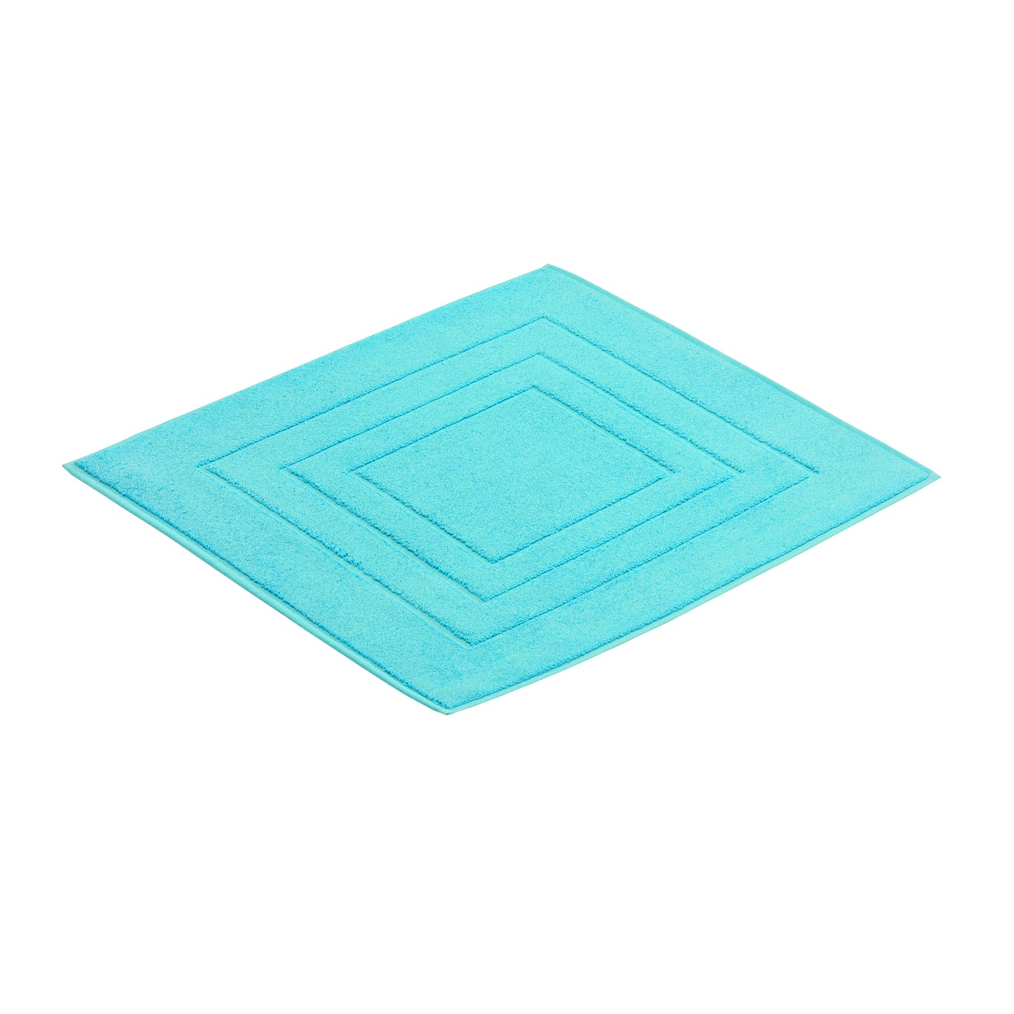 Vossen Feeling – Badmat – 60x60 cm – Extra Zacht Katoen – Geometrisch Design – Antislip – Geschikt Voor Vloerverwarming