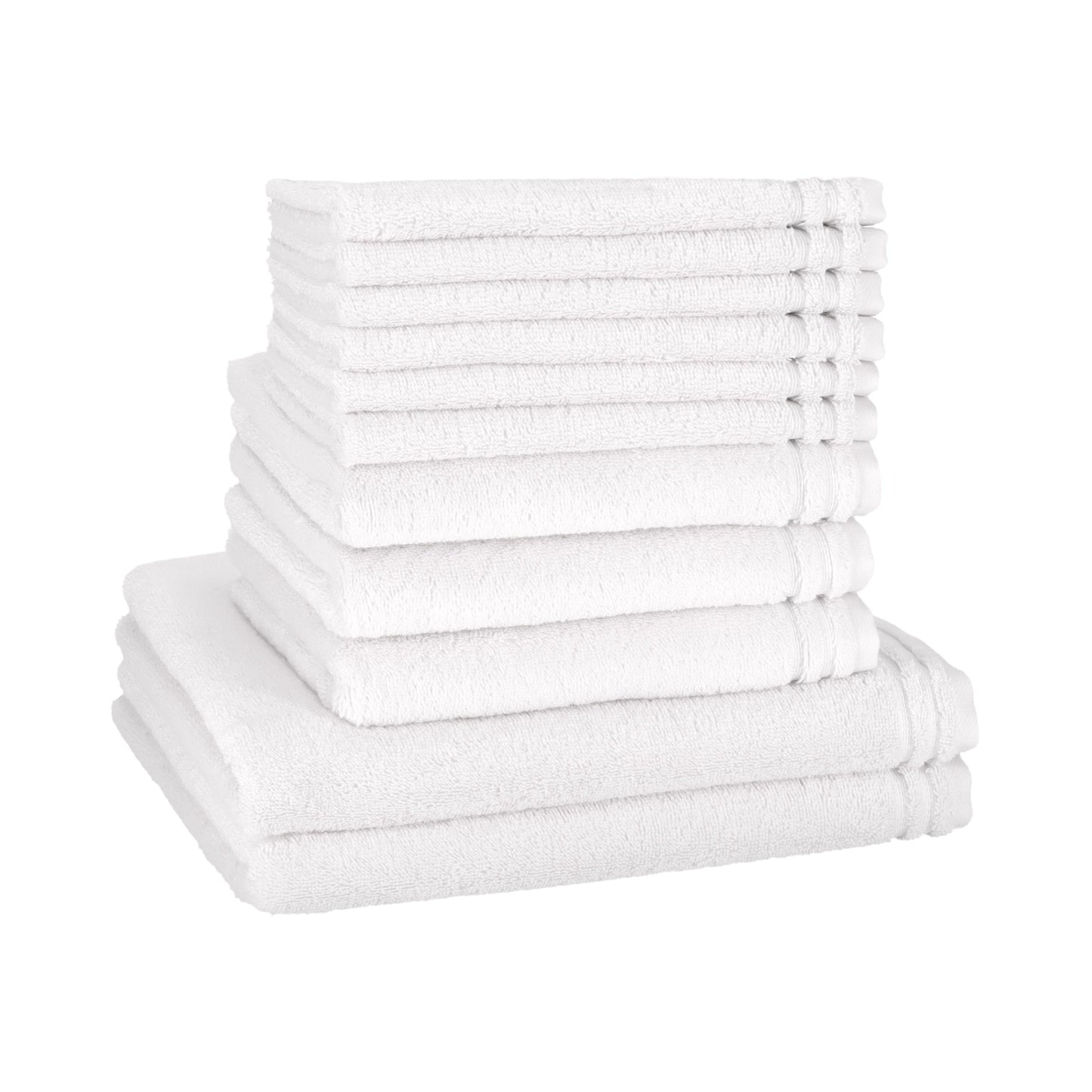 Vossen badgoed set Calypso "duo Kit" bestaande uit 2 royale douchelakens, 3 handdoeken en 6 gastendoekjes