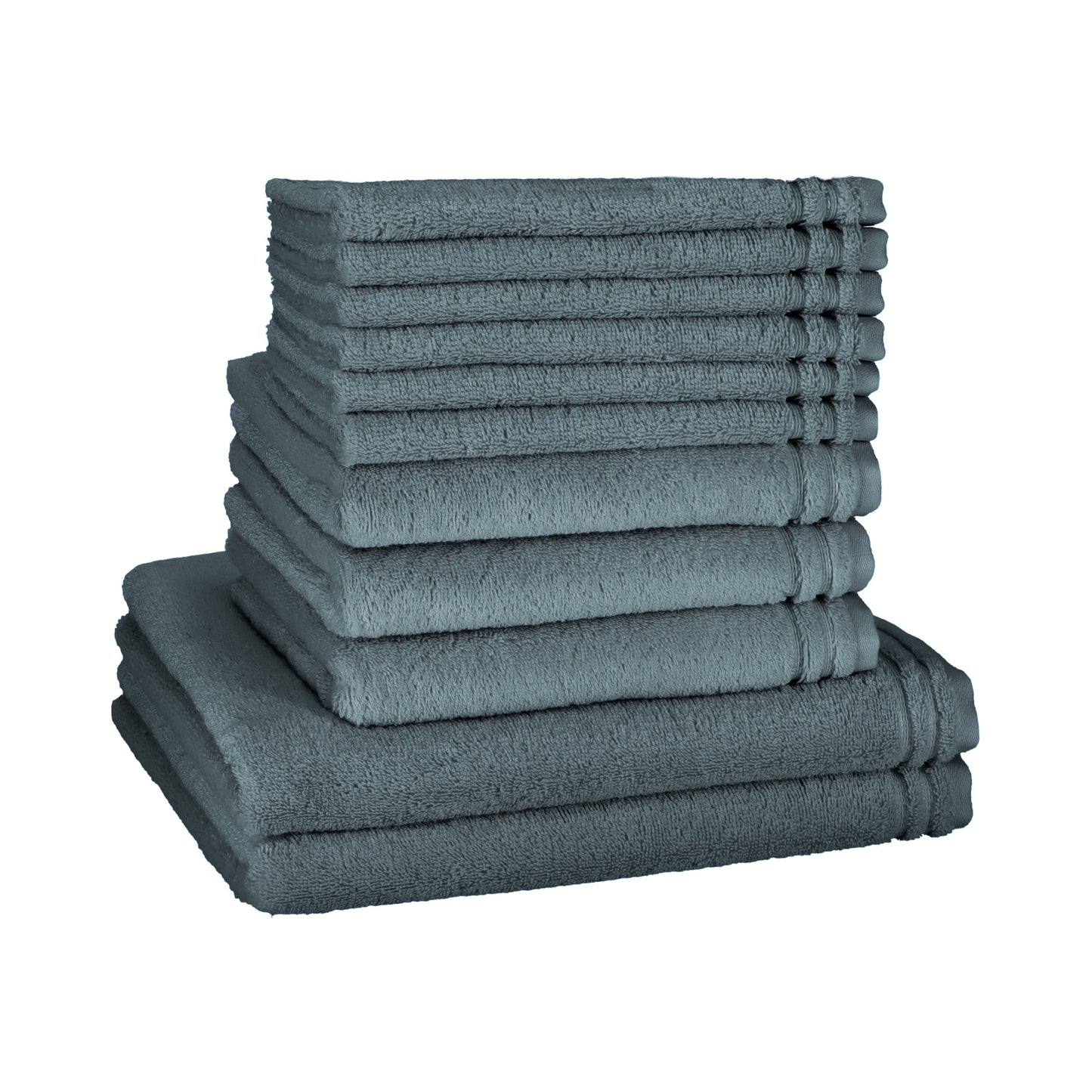 Vossen badgoed set Calypso "duo Kit" bestaande uit 2 royale douchelakens, 3 handdoeken en 6 gastendoekjes