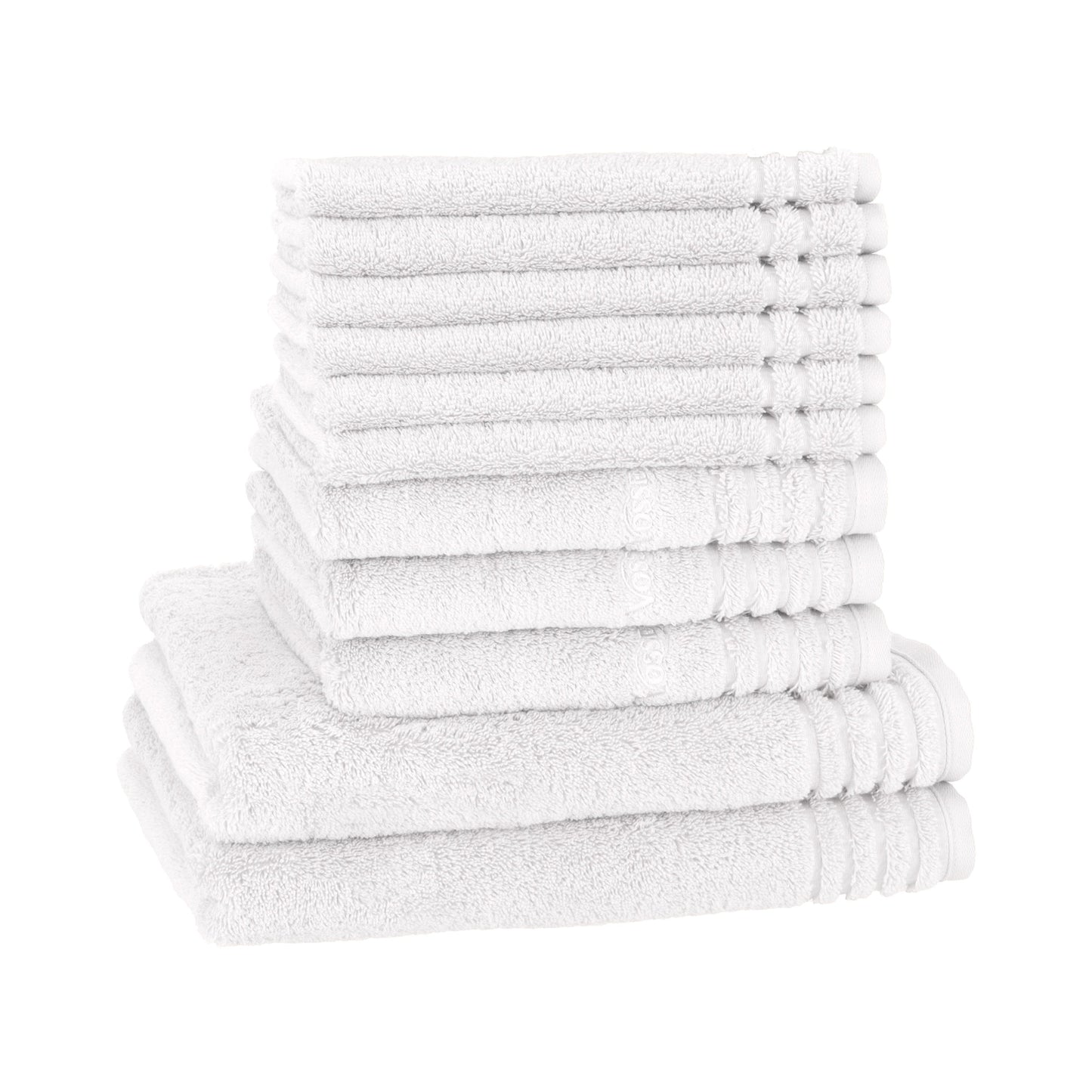 Vossen badgoed set Vienna "duo Kit" bestaande uit 2 royale douchelakens, 3 handdoeken en 6 gastendoekjes