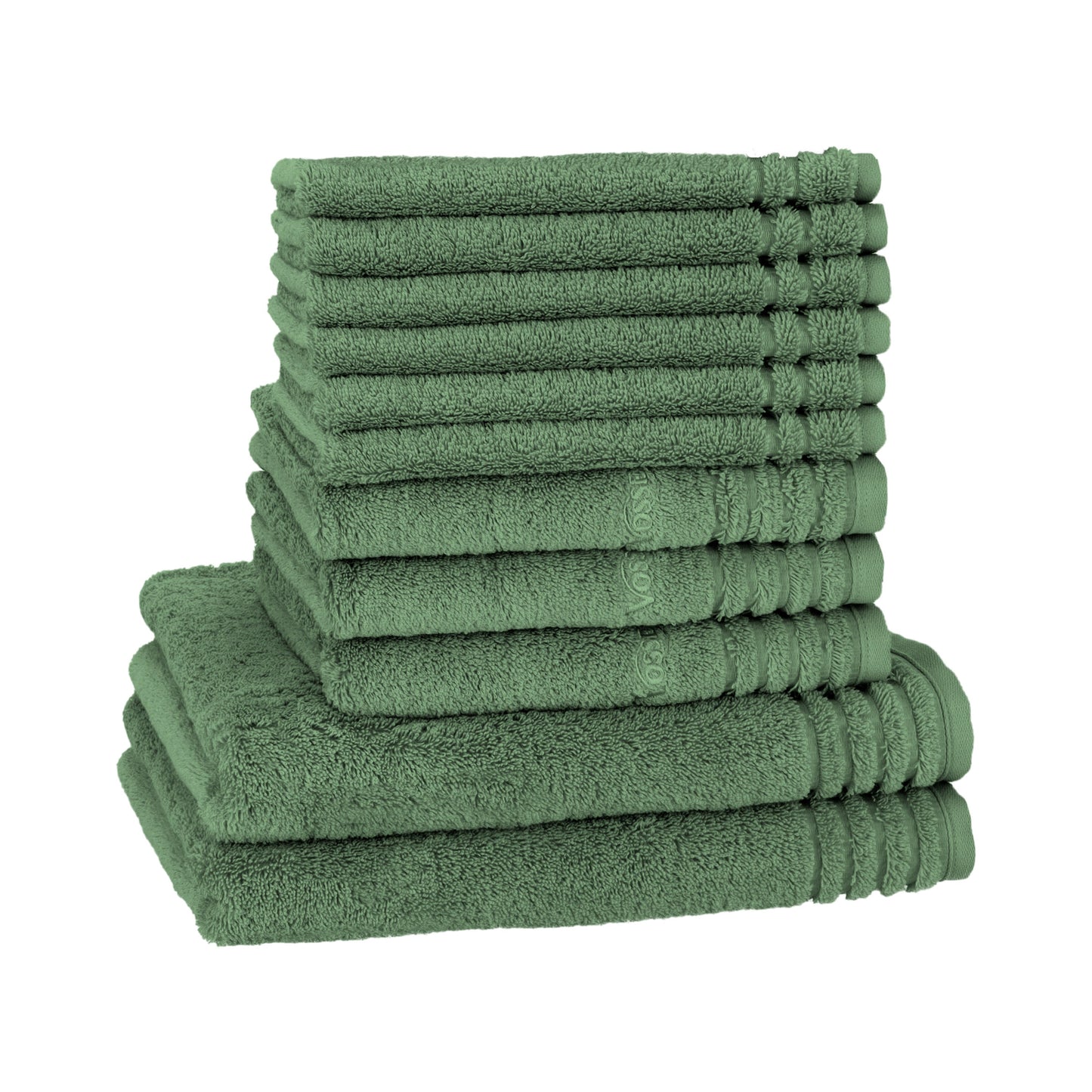 Vossen badgoed set Vienna "duo Kit" bestaande uit 2 royale douchelakens, 3 handdoeken en 6 gastendoekjes