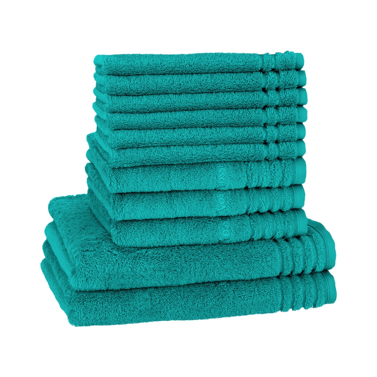 Vossen badgoed set Vienna "duo Kit" bestaande uit 2 royale douchelakens, 3 handdoeken en 6 gastendoekjes