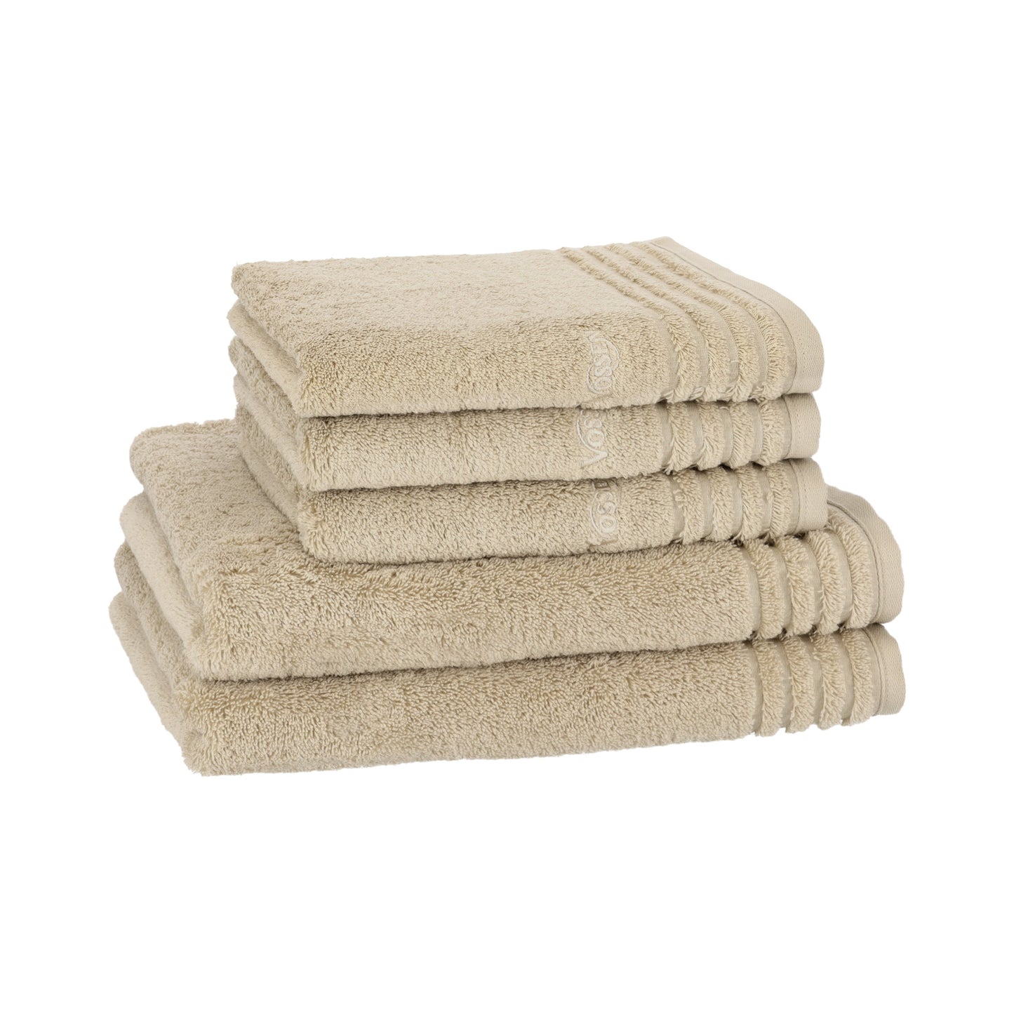 Vossen badgoed set Vienna "starter Kit" bestaande uit 2 royale douchelakens en 3 handdoeken