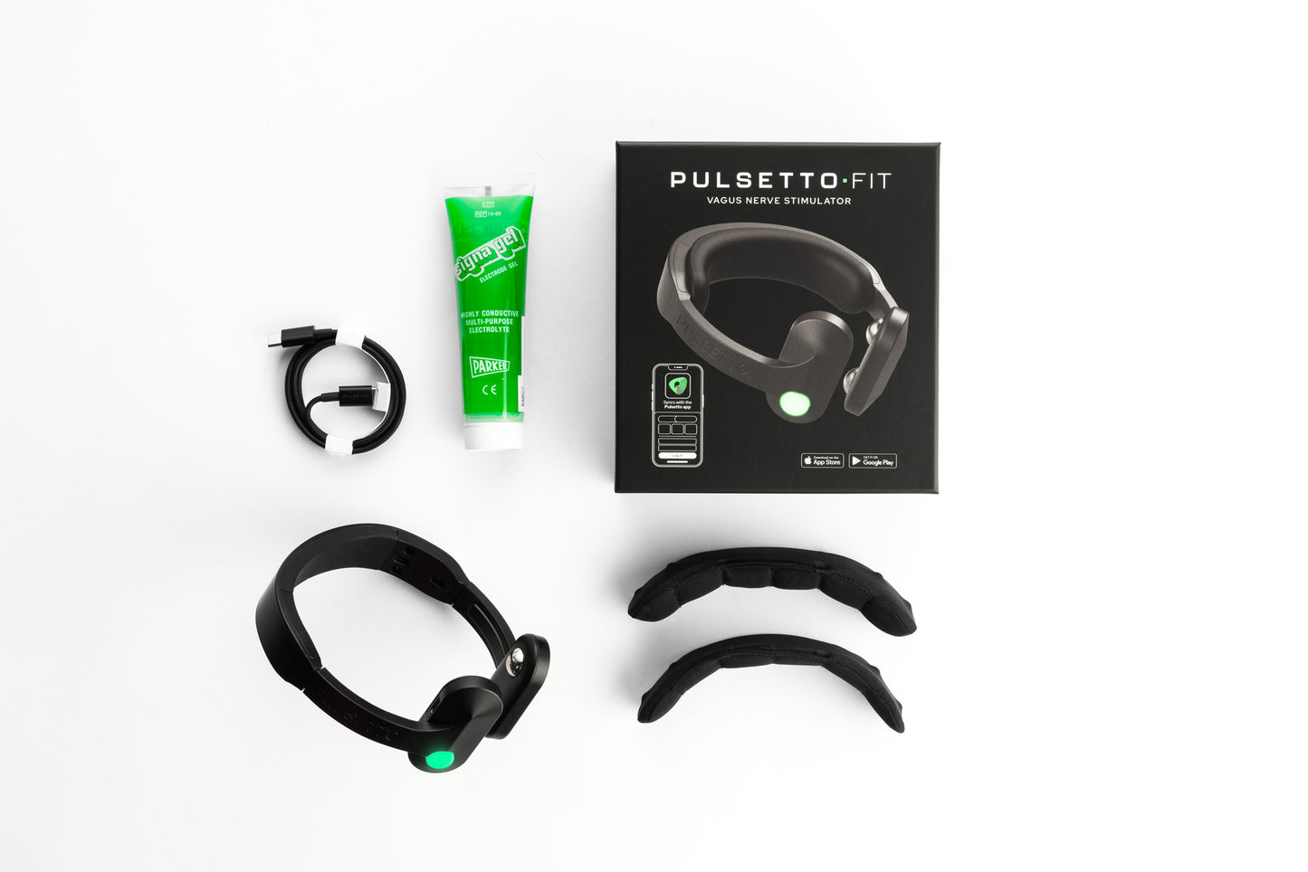 Pulsetto Fit – draagbaar wellness-apparaat – nervus vagus stimulatie – stress & slaap