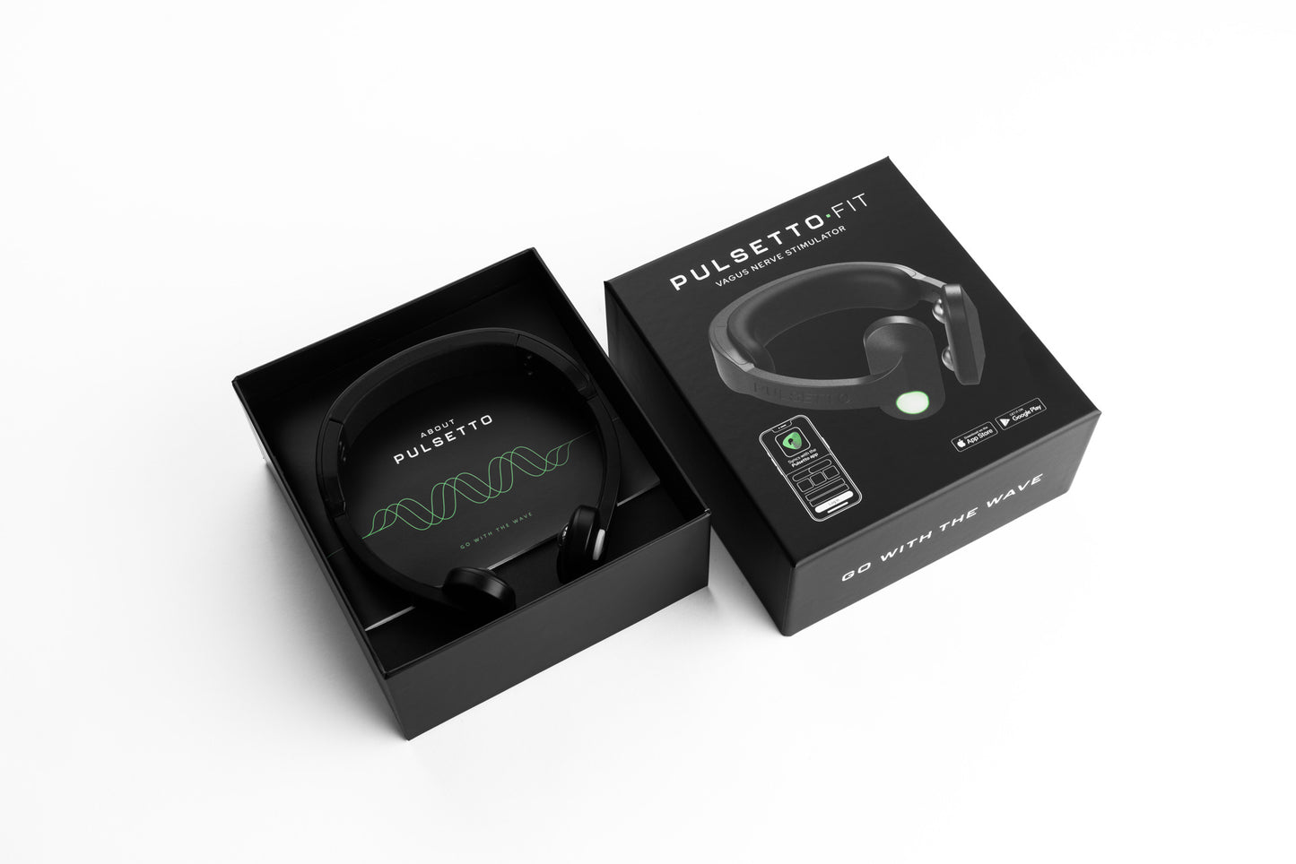 Pulsetto Fit – draagbaar wellness-apparaat – nervus vagus stimulatie – stress & slaap