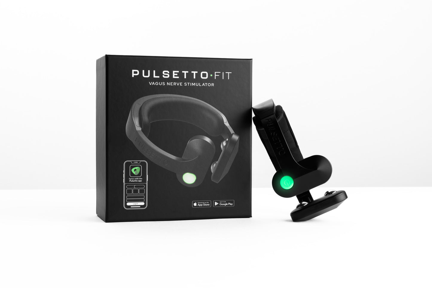 Pulsetto Fit – draagbaar wellness-apparaat – nervus vagus stimulatie – stress & slaap